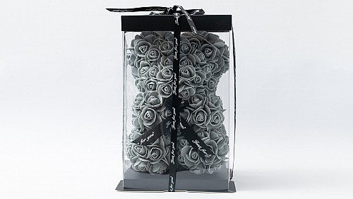 Forever Rose Bear Γκρι