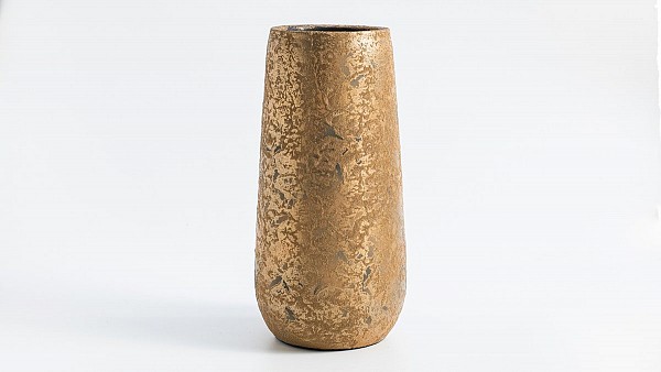 Πύλινο Χρυσό Βάζο 36 cm
