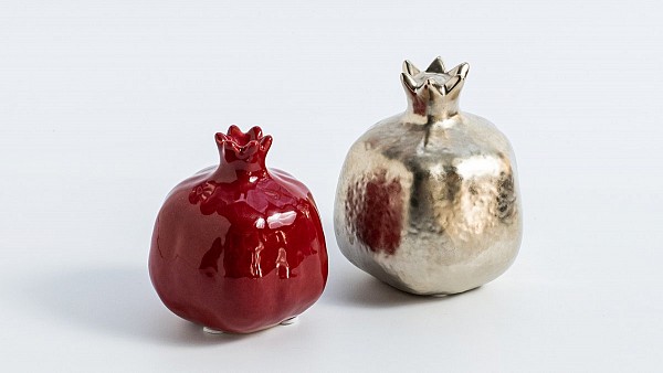 Πήλινο Ρόδι Κόκκινο